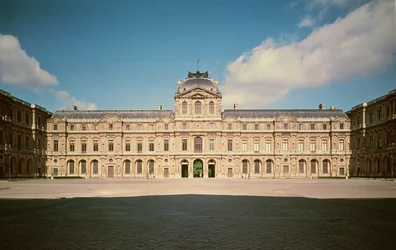 Der quadratische Innenhof